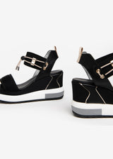 NeroGiardini Elastico Wedge Sandal