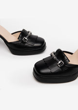 NeroGiardini Kiltie Ankle-Strap Pumps