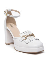 NeroGiardini Kiltie Ankle-Strap Pumps