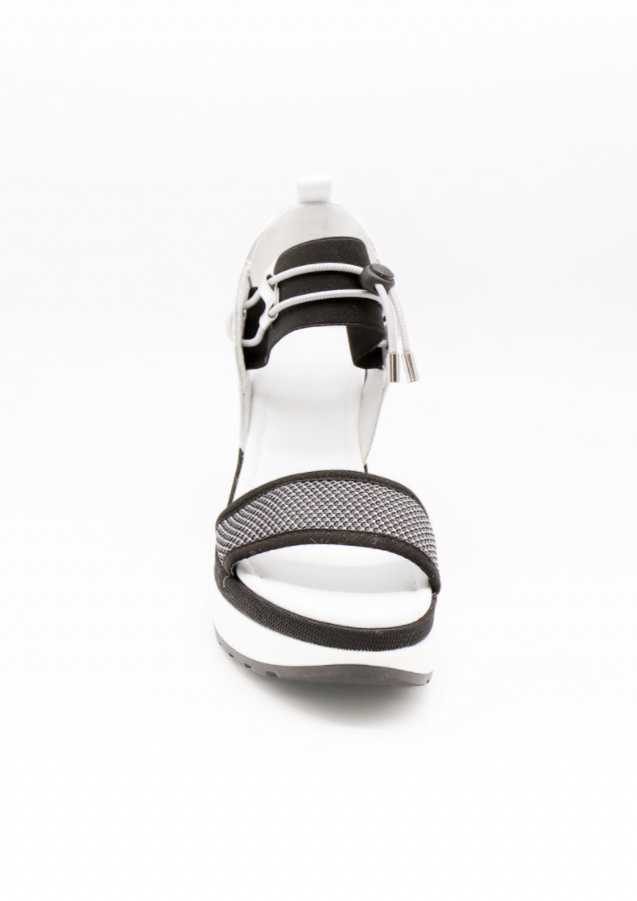 NeroGiardini Elastico Wedge Sandal