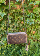 M.V. Double Zip Stella Purse