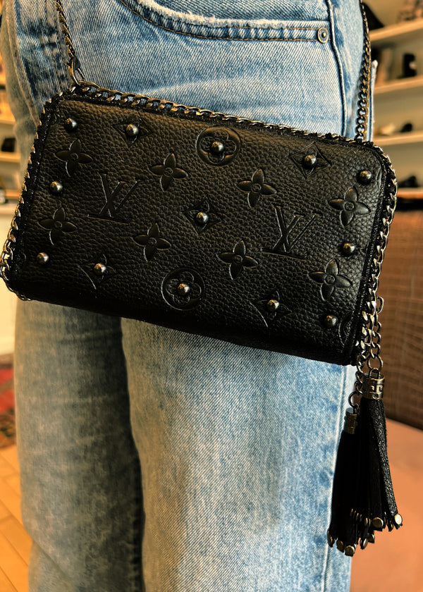 M.V. Double Zip Stella Purse
